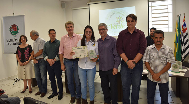 MONTSERVICE RECEBE O CERTIFICADO DO SELO VERDE!